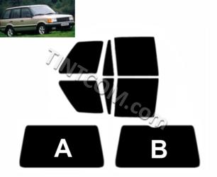                                Passgenaue Tönungsfolie - Land Rover Range Rover (5 Türen, 1996 - 2002) Solar Gard - NR Smoke Plus Serie
                            